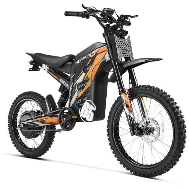 HAPPYRUN 6500W ELECTRIC DIRT BIKE ORANGE - Image 2