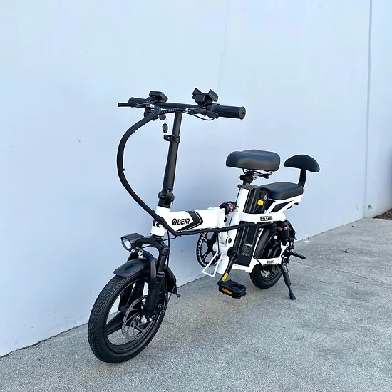 QBEAR GT5X FOLDING EBIKE MINI ORANGE - Image 8