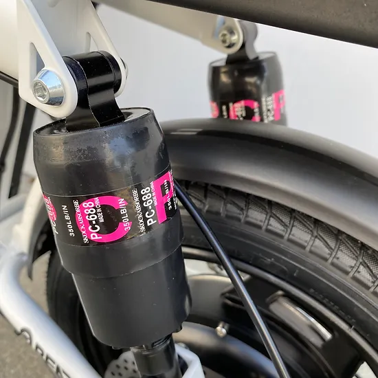 QBEAR GT5X FOLDING EBIKE MINI WHITE - Image 3