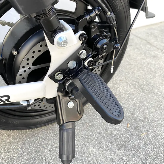 QBEAR GT5X FOLDING EBIKE MINI WHITE - Image 2